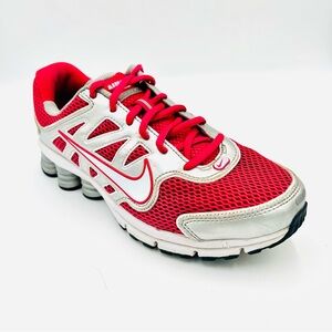 Nike Red and White Women's Sneakers